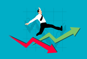 Chart Arrow Businessman Stock  - mohamed_hassan / Pixabay